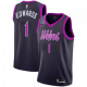 Men's Minnesota Timberwolves #1 Anthony Edwards Purple Swingman City Edition 2018/19 NBA Jersey