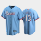 Men's Texas Rangers # Joey Gallo #13 Alternate Light Blue Team 2020 MLB Cool Base Jersey