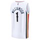 Men's New Orleans Pelicans Zion Williamson Fanatics White Fast Break Replica Jersey - City Edition