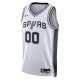 Unisex San Antonio Spurs Nike White Swingman Custom Jersey - Association Edition