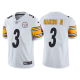 Men's Nike Pittsburgh Steelers #3 Dwayne Haskins Jr. White NFL Vapor Limited Jersey