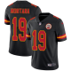 Nike Kansas City Chiefs #19 Joe Montana Black Men's Stitched NFL Limited Rush Jersey