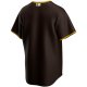 Men's San Diego Padres Nike Brown Road Replica Team Jersey