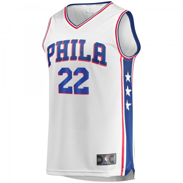 Men's Philadelphia 76ers Matisse Thybulle Fanatics White Fast Break Replica Jersey - Association Edition