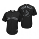 Colorado Rockies Charlie Blackmon Chuck Nazty Black 2019 Players Weekend MLB Jersey