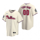 Men's Philadelphia Phillies Custom Cream 2022 World Series Cool Base Jersey