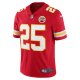 Men's Kansas City Chiefs Clyde Edwards-Helaire Nike Red Vapor Limited Jersey