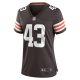 Women's Cleveland Browns Mohamoud Diabate Nike  Brown Team Game Jersey