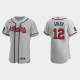 Jorge Soler Atlanta Braves 2021 World Series MLB Flexbase Jersey - Gray