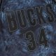 Men's Milwaukee Bucks Ray Allen Mitchell & Ness Black Hardwood Classics 1996/97 Tie-Dye Swingman Jersey