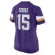 Women's Minnesota Vikings Joshua Dobbs Nike  Purple  Game Jersey