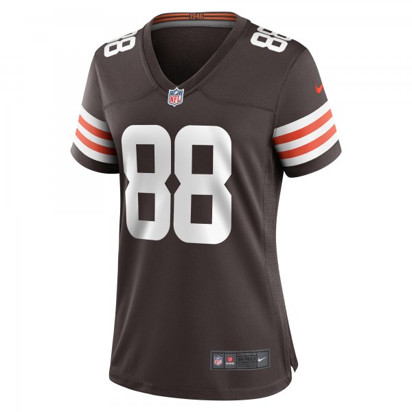 Women's Cleveland Browns Harrison Bryant Nike Brown Game Jersey