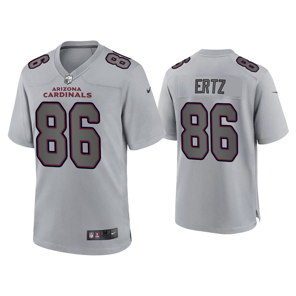 Men's Arizona Cardinals Zach Ertz Gray Atmosphere Fashion Game Jersey