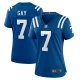 Women's Indianapolis Colts Matt Gay Nike Royal Team Game Jersey