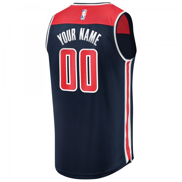 Youth Washington Wizards Fanatics Navy Custom Fast Break Replica Jersey - Statement Edition