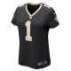 Women's New Orleans Saints Alontae Taylor Nike  Black Team Game Jersey