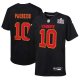 #10 Isiah Pacheco Kansas City Chiefs Nike Youth Super Bowl LVIII Patch Carbon Fashion Limited Jersey Black