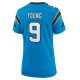 Women's Carolina Panthers Bryce Young Nike Blue Player Jersey