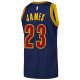 Men's Cleveland Cavaliers LeBron James Mitchell & Ness Navy 2015/16 Hardwood Classics Jersey