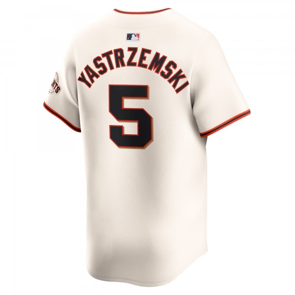 Youth San Francisco Giants Mike Yastrzemski Nike Cream Home Limited Player Jersey