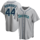 Youth Seattle Mariners #44 Julio Rodriguez Nike Grey Player MLB Jersey