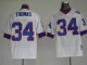 Mitchell And Ness Buffalo Bills #34 Thurman Thomas White Stitched Throwback NFL Jersey