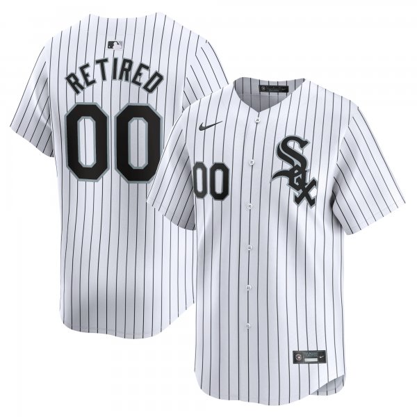 Men's Chicago White Sox Nike White Home Limited Pick-A-Player Retired Roster Jersey