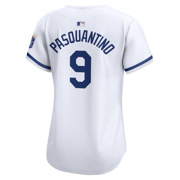 Women's Kansas City Royals Vinnie Pasquantino Nike White Home Limited Player Jersey