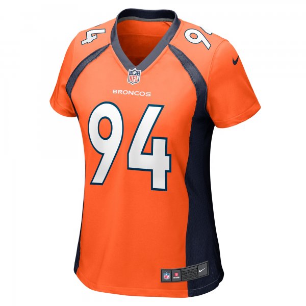 Women's Denver Broncos Keondre Coburn Nike  Orange  Game Jersey