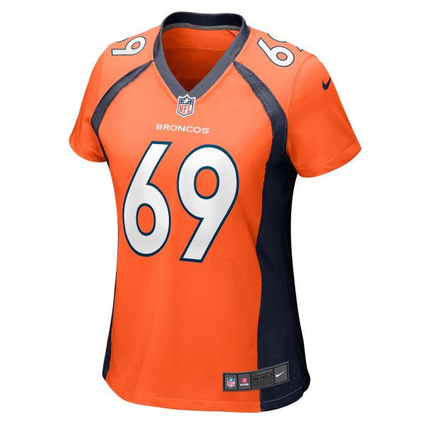 Women's Denver Broncos Mike McGlinchey Nike Orange Game Player Jersey