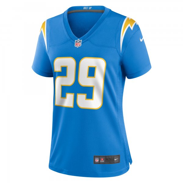 Women's Los Angeles Chargers Chris Wilcox Nike  Powder Blue Team Game Jersey