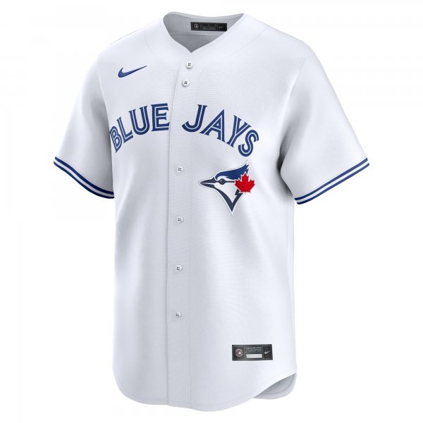 Men's Toronto Blue Jays Daulton Varsho Nike White Home Limited Player Jersey