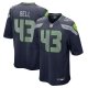 Men's Seattle Seahawks Levi Bell Nike College Navy Team Game Jersey