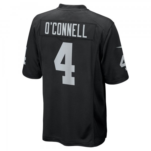 Men's Las Vegas Raiders Aidan O'Connell Nike  Black  Game Jersey