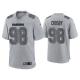 Men's Las Vegas Raiders Maxx Crosby Gray Atmosphere Fashion Game Jersey