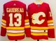 Men's #13 Johnny Gaudreau Calgary Flames Red NHL Jersey