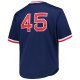 Men's Boston Red Sox Pedro Martinez Mitchell & Ness Navy 1999 Cooperstown Collection Mesh Pullover Jersey