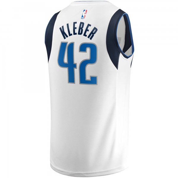 Men's Dallas Mavericks Maxi Kleber Fanatics White Fast Break Player Jersey - Association Edition