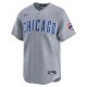 Men's Chicago Cubs  Nike Gray Road Limited Jersey