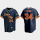 Houston Astros Nolan Ryan 2021 City Connect Replica Men's MLB Jersey - Navy