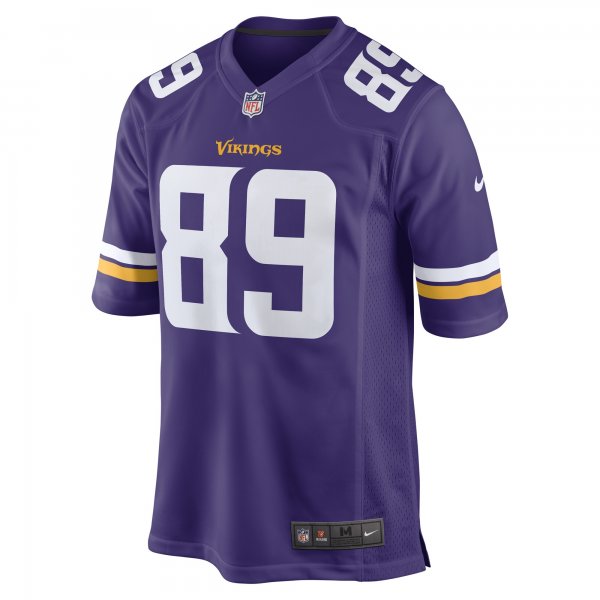 Men's Minnesota Vikings Thomas Hennigan Nike Purple Game Player Jersey