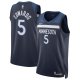 Unisex Minnesota Timberwolves Anthony Edwards Nike Navy Swingman Jersey - Icon Edition