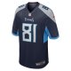 Men's Tennessee Titans Josh Whyle Nike  Navy Team Game Jersey