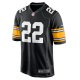 Men's Pittsburgh Steelers Najee Harris Nike Black Game Player Jersey