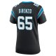 Women's Carolina Panthers J.D. DiRenzo Nike  Black  Game Jersey