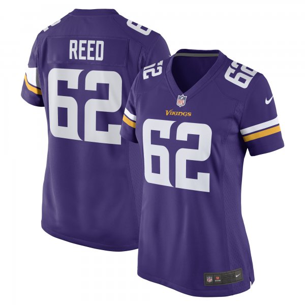 Women's Minnesota Vikings Chris Reed Nike Purple Game Player Jersey