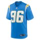 Men's Los Angeles Chargers Christian Covington Nike  Powder Blue Team Game Jersey