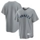 Men's New York Yankees Nike Gray Road Cooperstown Collection Team Jersey