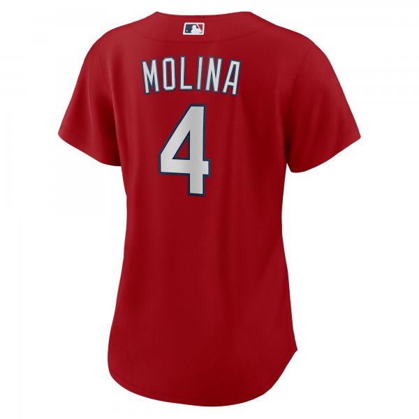 Women's St. Louis Cardinals Yadier Molina Nike Red Alternate Replica Player Jersey