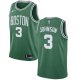 Men's Nike Boston Celtics #3 Dennis Johnson Green Swingman Icon Edition NBA Jersey